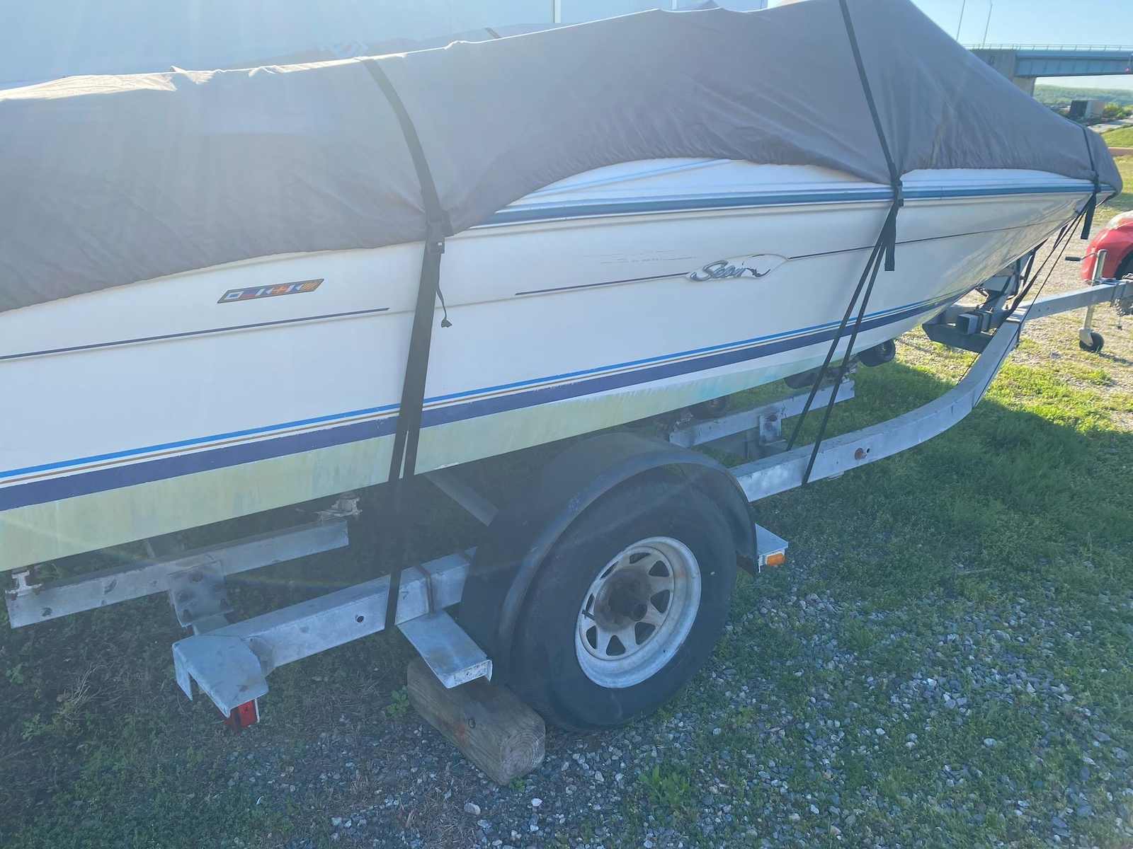1995 Sea Ray 18' Boat Located In Waterford, Ct Has Trailer Used Sea
