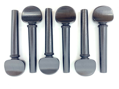 Ebony Flamenco Guitar Friction Pegs (Set of 6)