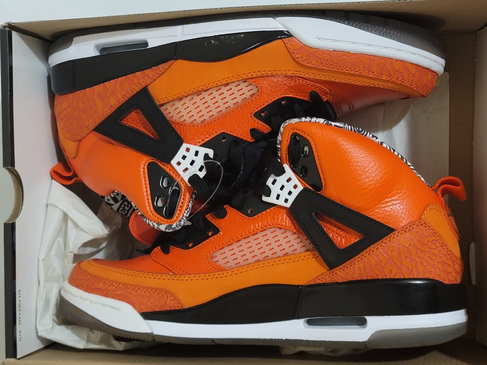 jordan spizike knicks orange