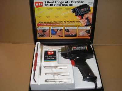 WEN  Model 460 Soldering Gun Kit, 25-350 Watt, MADE IN USA  (Weller Replacement)