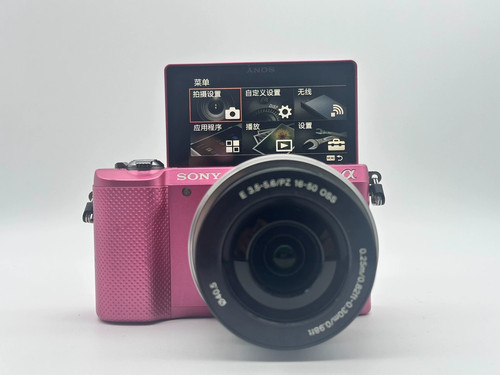【美品 箱付き】ソニー Sony Alpha a5000 E PZ 16-50 Sony Alpha a6400 Mirrorless Digital Camera with 16-50mm Lens