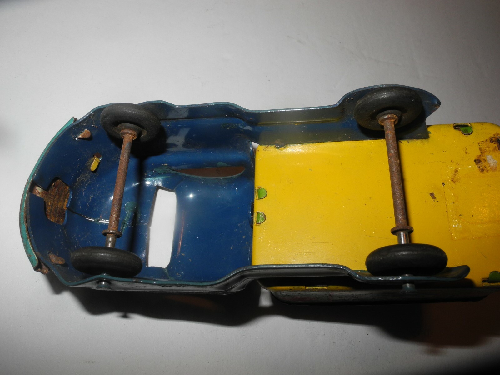 Rare Vintage RAILWAY EXPRESS AGENCY Steel Box Truck Wyandotte!