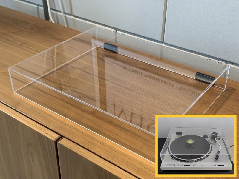 Technics Sl-Q20, Sl-Q200, Sl- Q210, Sl-Q202 Capot Couvercle PoussiÃ¨Re Compatible