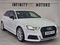 2018 Audi A3 1.0 A3 Sportback 30 TFSI Black Edition 5dr Hatchback Petrol Manual