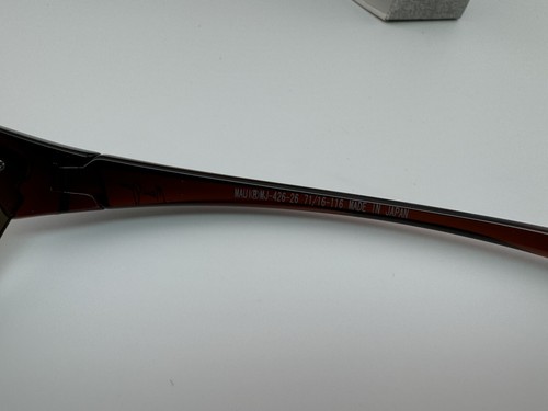 Pre-owned Maui Jim Hot Sands Mj 426-26 Rootbeer W/ Hcl Bronze Polarized Sunglasses