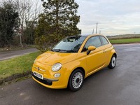 2014 Fiat 500 1.2 Lounge 3dr [Start Stop] HATCHBACK Petrol Manual