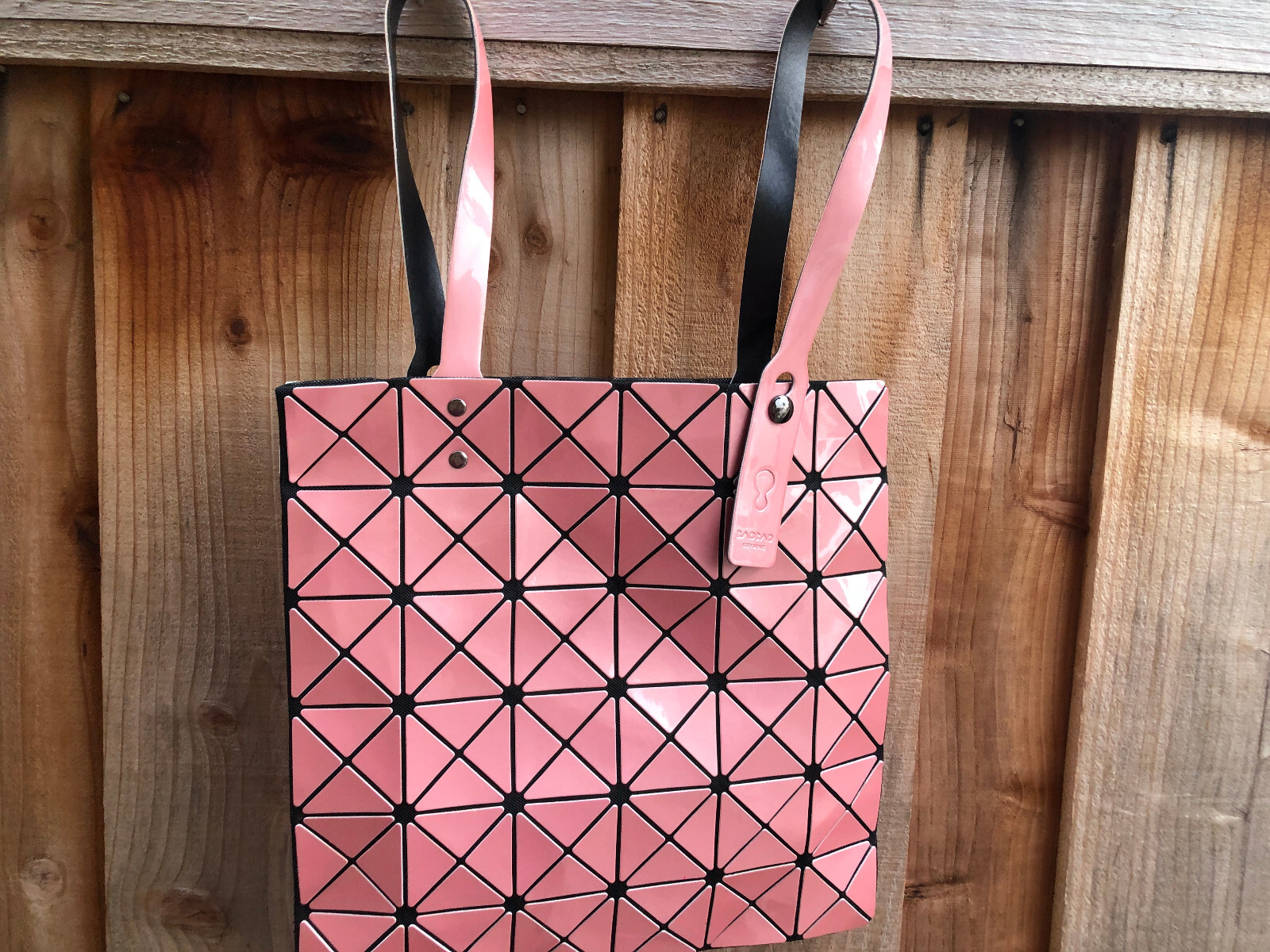 トートバッグ ISSEY MIYAKE Bao Bao 25SS White Prism Tote Bag BB56 AG047 01 BAO BAO ISSEY MIYAKE - Prism Tote Bag Bao Bao Issey Miyake