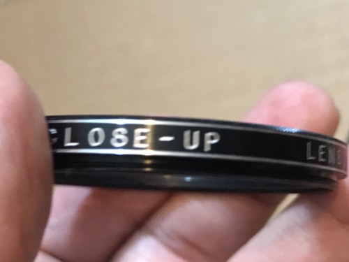 Vivitar  55mm Coated Close Up Macro Camera Lens Kit Set of 3 +1 +2 +3 Case Japan