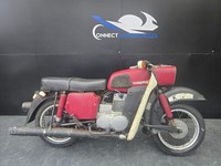 MZ TROPHY 250cc 2 STROKE 1971 BARN FIND PROJECT BIKE HPI CLEAR