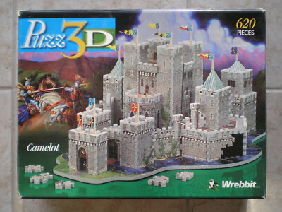 Wrebbit Puzz 3D Camelot castle 620 pcs. Opened Box