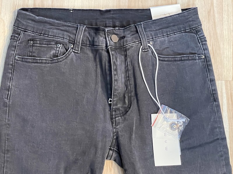 MNML::ジーパン:32[RESALE] Brand New Men's MNML Jeans X32 Stretch Denim “Vintage Black