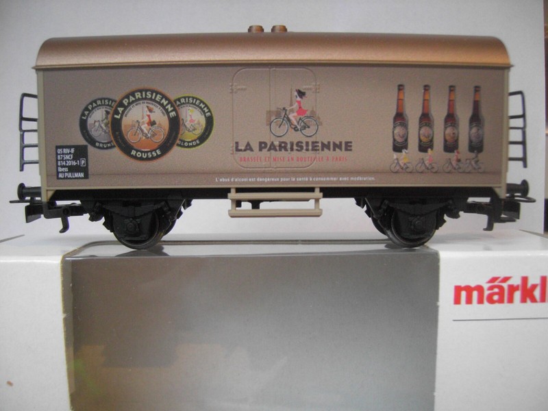 MäRklin 4415 Bierwagen La Parisienne In WeißEr MäRklin-Ovp 4415.621