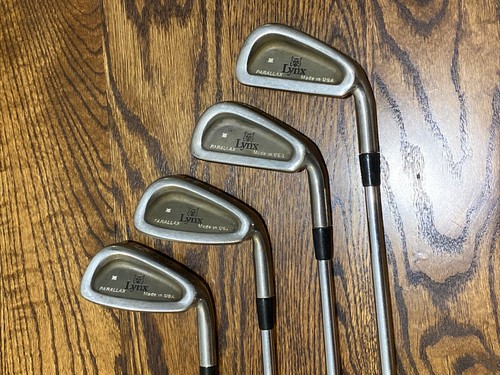 Vintage LYNX Parallax White Cat 3, 4, 8, 9 Partial Iron Set