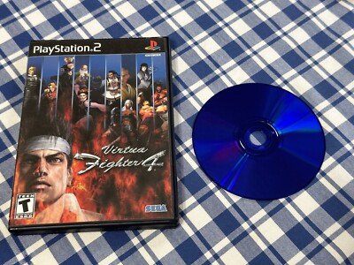 Virtua Fighter 4 (Sony PlayStation 2 - PS2 - 2002) CIB Complete w/ Manual