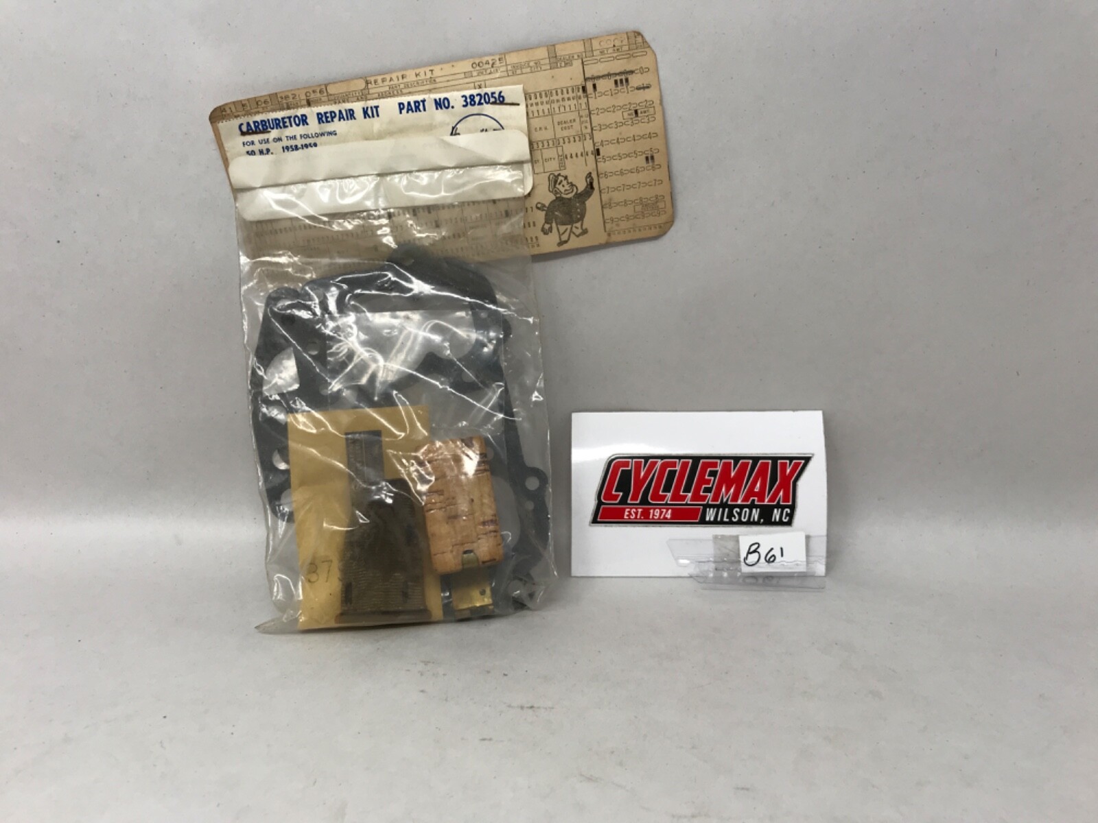 OMC BRP 0382056 382056 CARBURETOR REPAIR KIT NOS | eBay