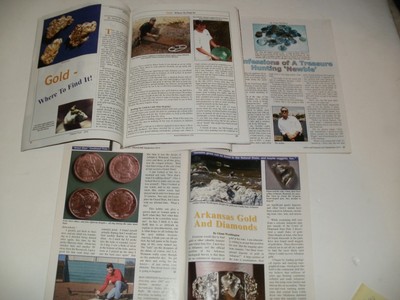 3 Treasure mags from 2009 - 2014 - Lost Treasure, Silver & Gold & Treasure Cache