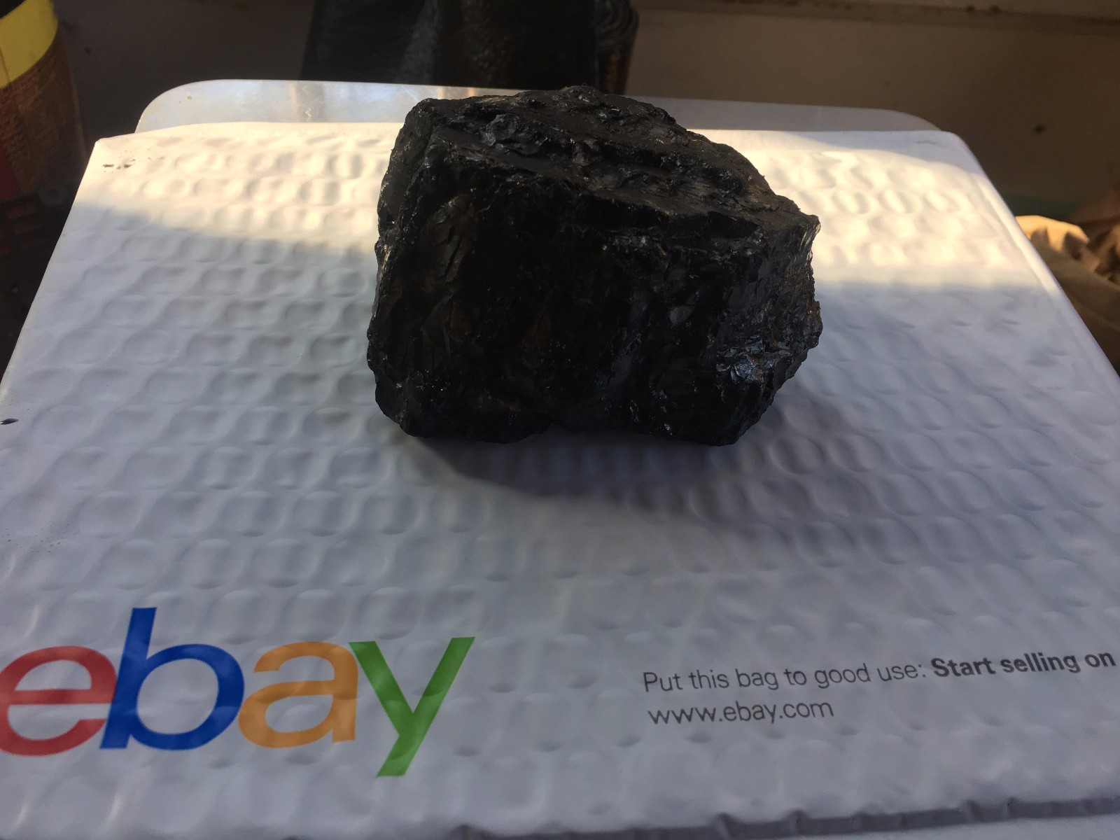 6oz + or - Lump Of Coal Real Pennsylvania Coal Anthracite Funny 