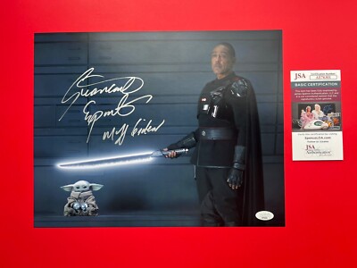 Giancarlo Esposito Moff Gideon Mandalorian Signed 11x14 Photo JSA COA Star Wars