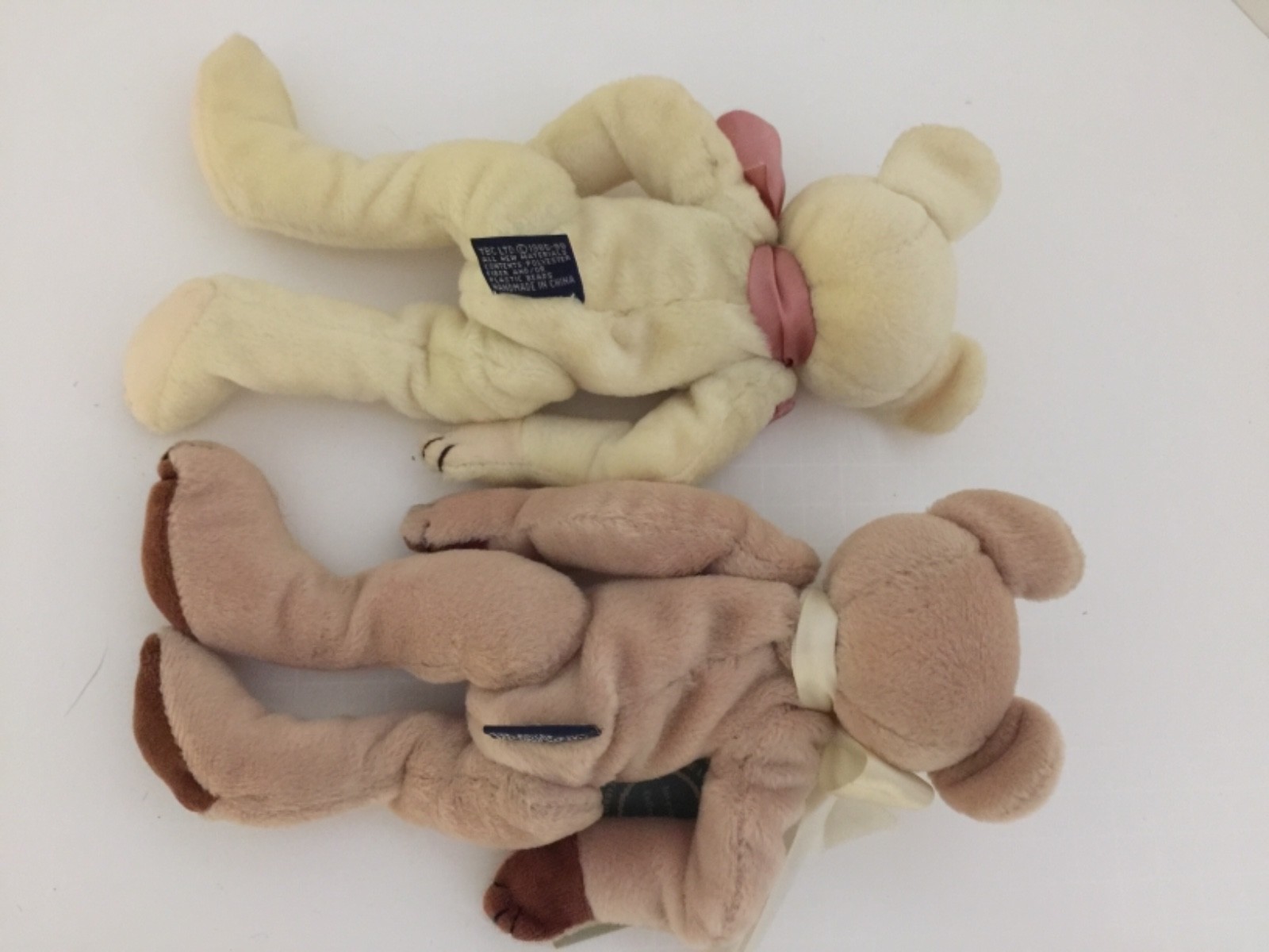 Boyds Bears & Friends J.B. Bean Plush Bears PADDY & DILLY McDOODLE - jointed