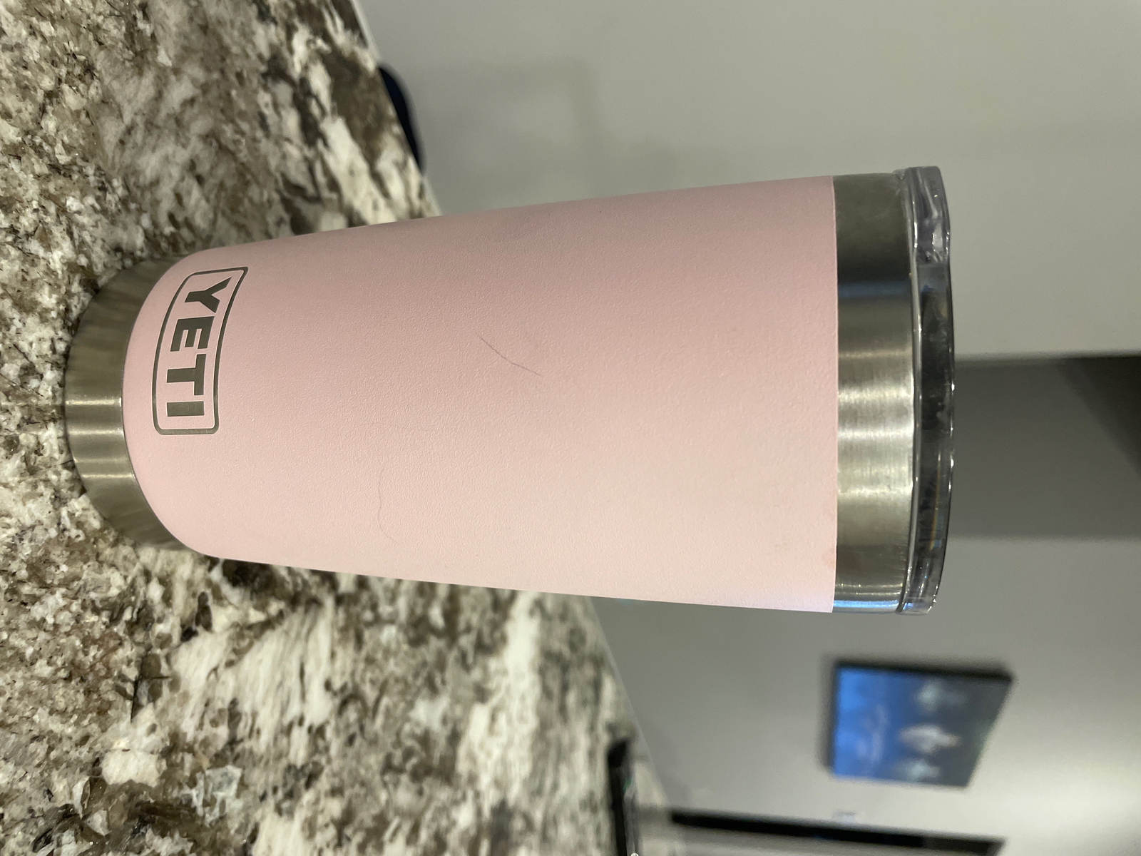 YETI Ice Pink 20 oz Rambler Tumbler with Magslider Lid
