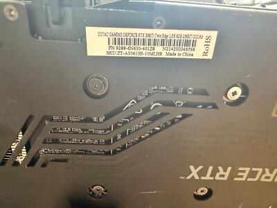 ZOTAC GeForce RTX 3060 Ti Twin Edge Gaming 8GB GDDR6 Graphics Card