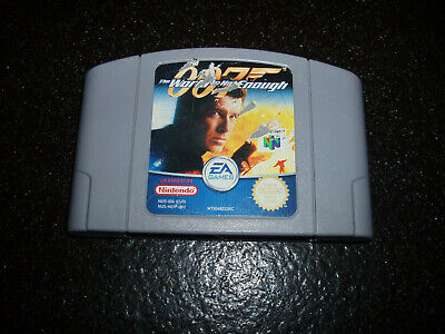 N64 THE WORLD IS NOT ENOUGH 007 ORIGINAL CARTRIDGE ONLY