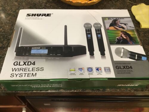 Shure GLXD4+BETA58A UHF 640-690MHz Professional Microphone Shure GLXD4+BETA58A UHF 640-690MHz Professional Microphone