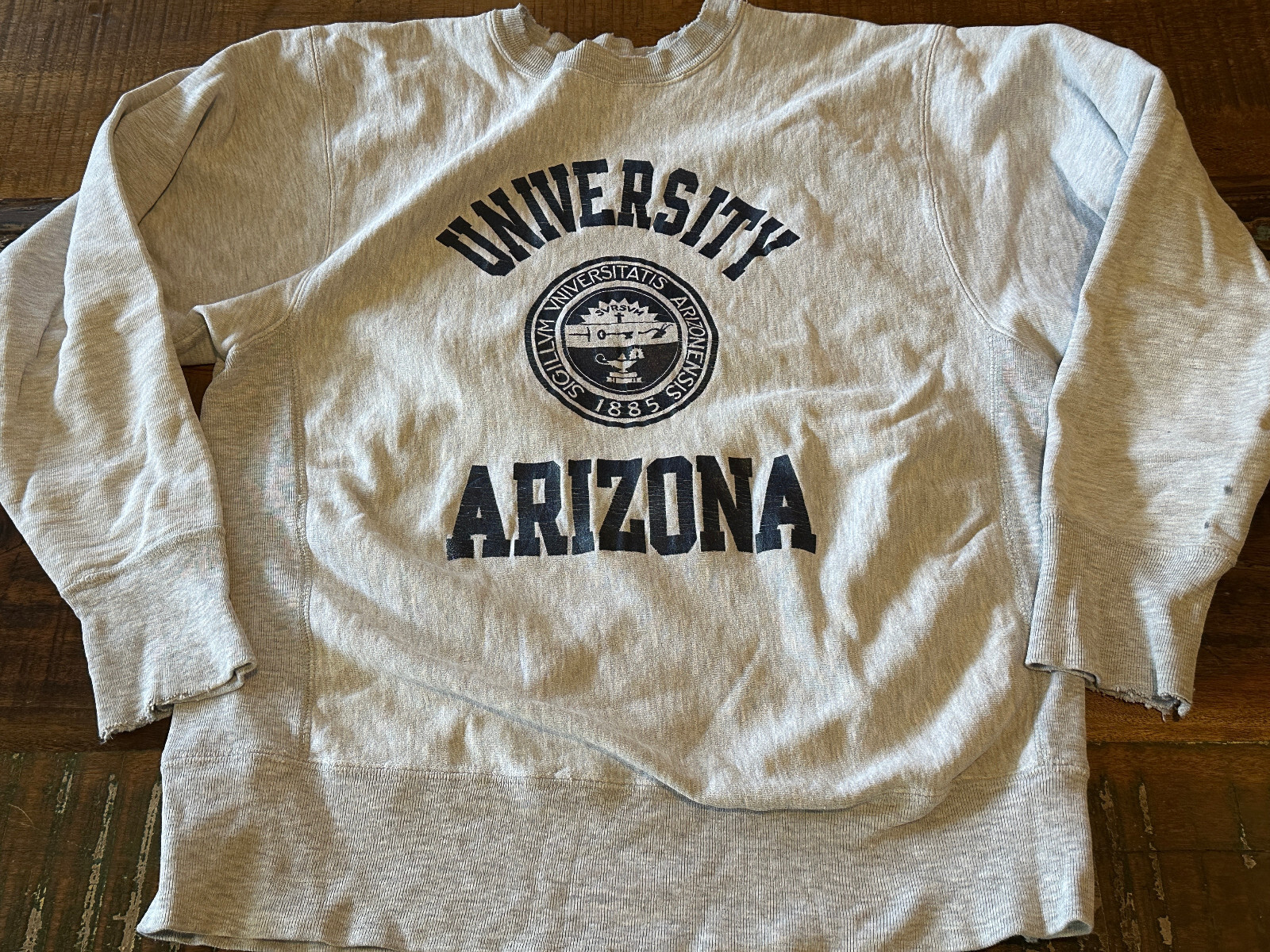 Vintage 80 Champion Reverse Weave University of Arizona Vintage 80 Champion Reverse Weave University of Arizona