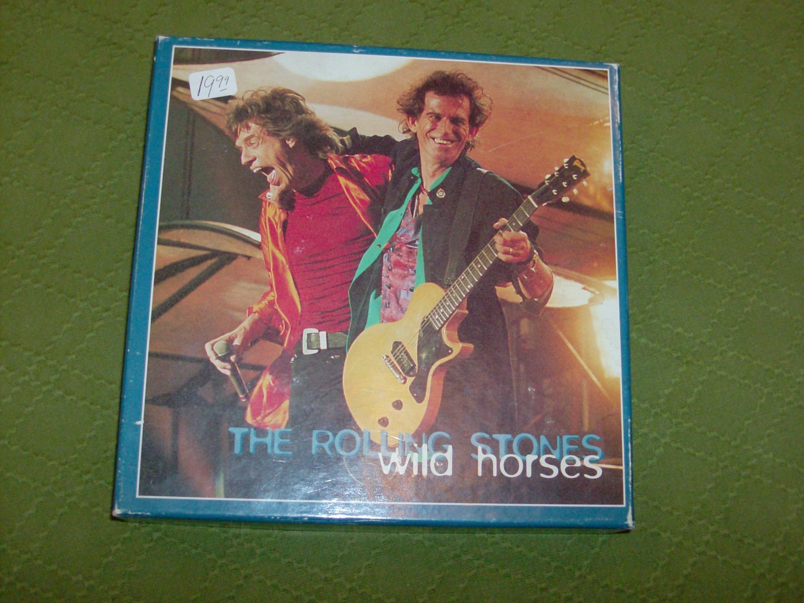 ROLLING STONES WILD HORSES LYRIC BOOK W/ PHOTOS IN BOX UFO MUSIC LTD LONDON 1995