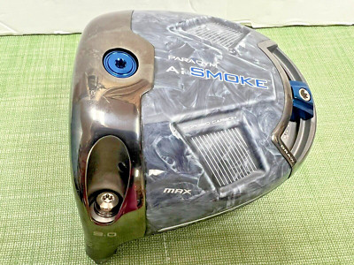CALLAWAY PARADYM AI SMOKE MAX 9.0 DEGREE DRIVER HEAD ONLY LH LEFTY NEVER USED