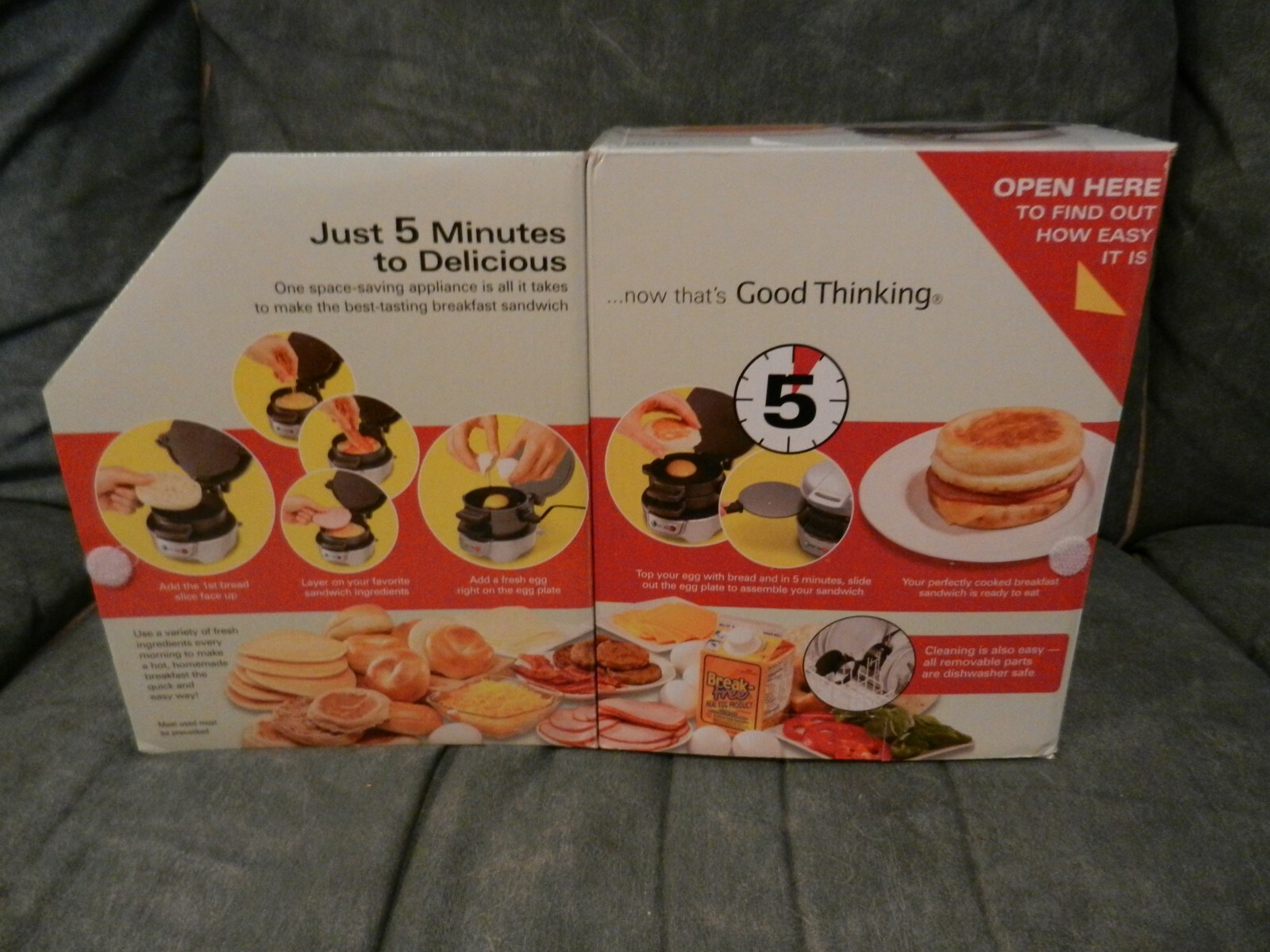 HAMILTON BEACH BREAKFAST SANDWICH MAKER #25475