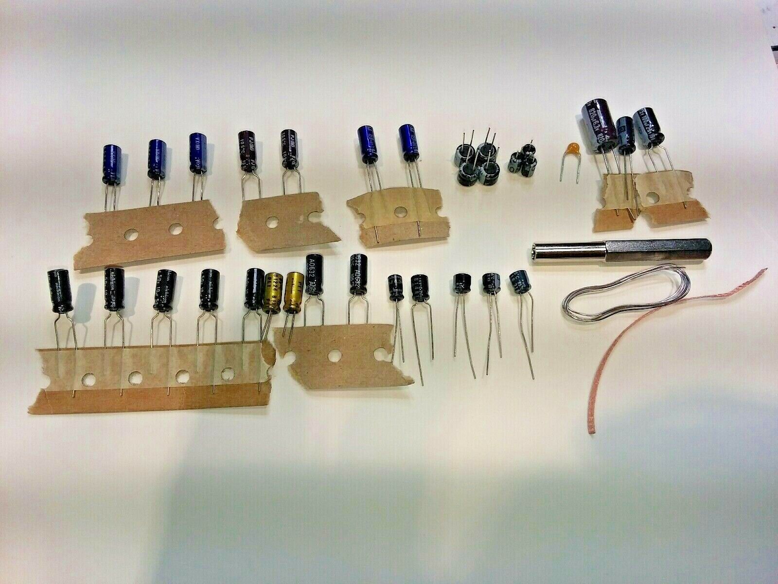 Sega Game Gear Capacitor Kit Covers All Models! SOLDER AND Sega Game Gear Capacitor Kit Covers All Models! SOLDER AND