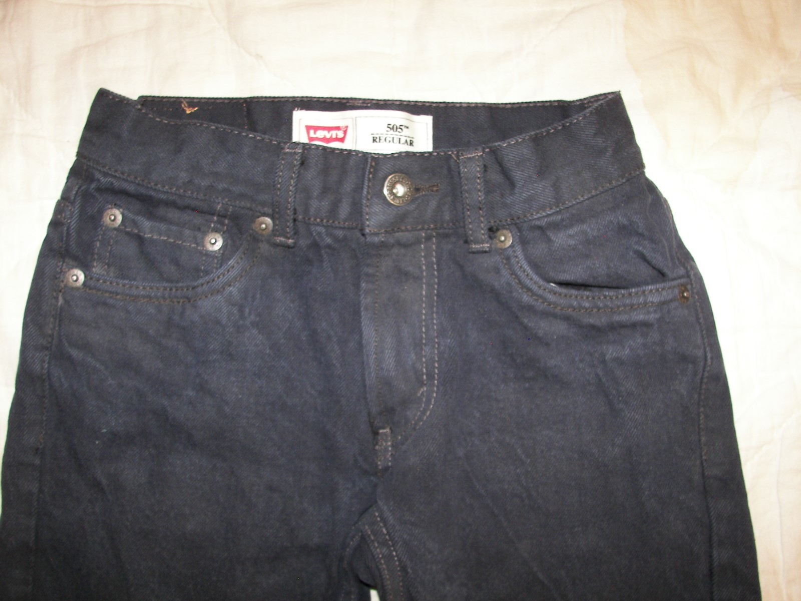 Boys Levi's 505 Jeans - 8 Reg (24 x 22)