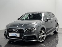2019 Audi A3 1.6 TDI 30 S line Sportback S Tronic Euro 6 (s/s) 5dr HATCHBACK Die