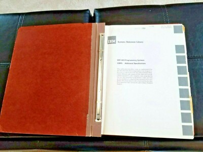 IBM Systems Reference Library, 1410 Programming Systems 3rd Edition 1964 RARE!