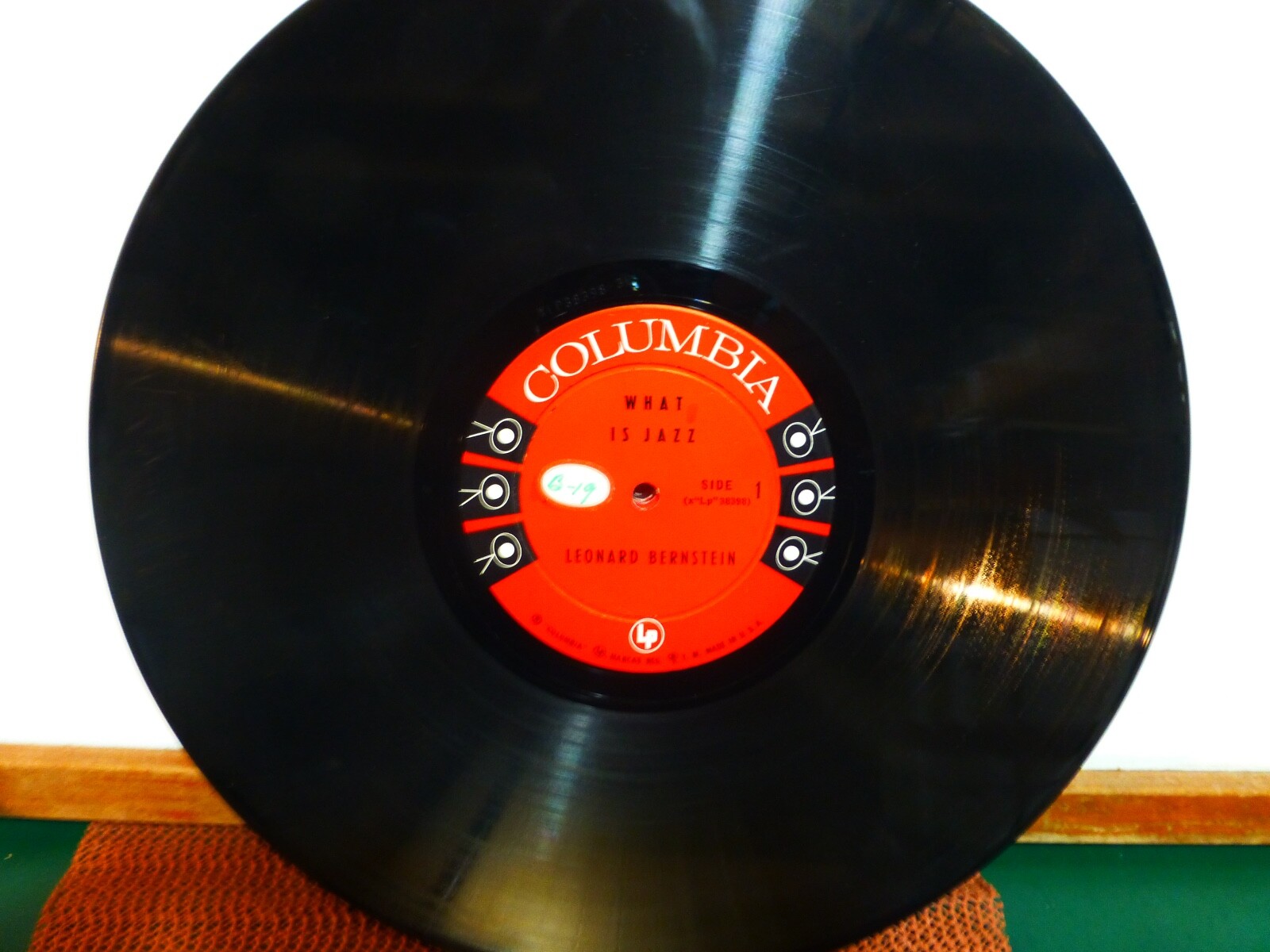 オリジナル盤！Leonard Bernstein / What Is Jazz BERNSTEIN,LEONARD Vinyl lpWHAT IS JAZZCOLUMBIAVG+/