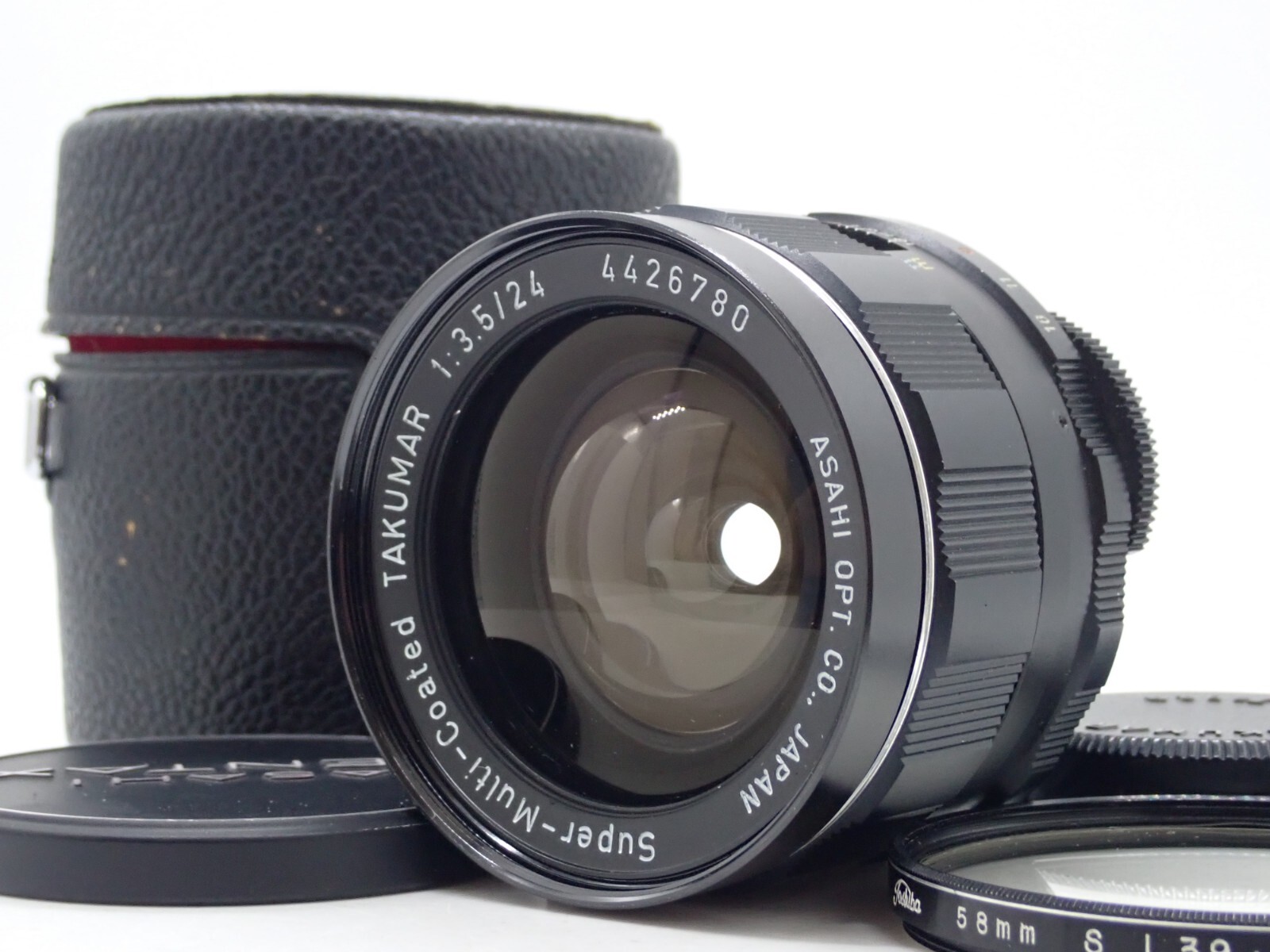 N MINT] Asahi Pentax SMC Takumar 24mm F3.5 Wide Angle Lens w