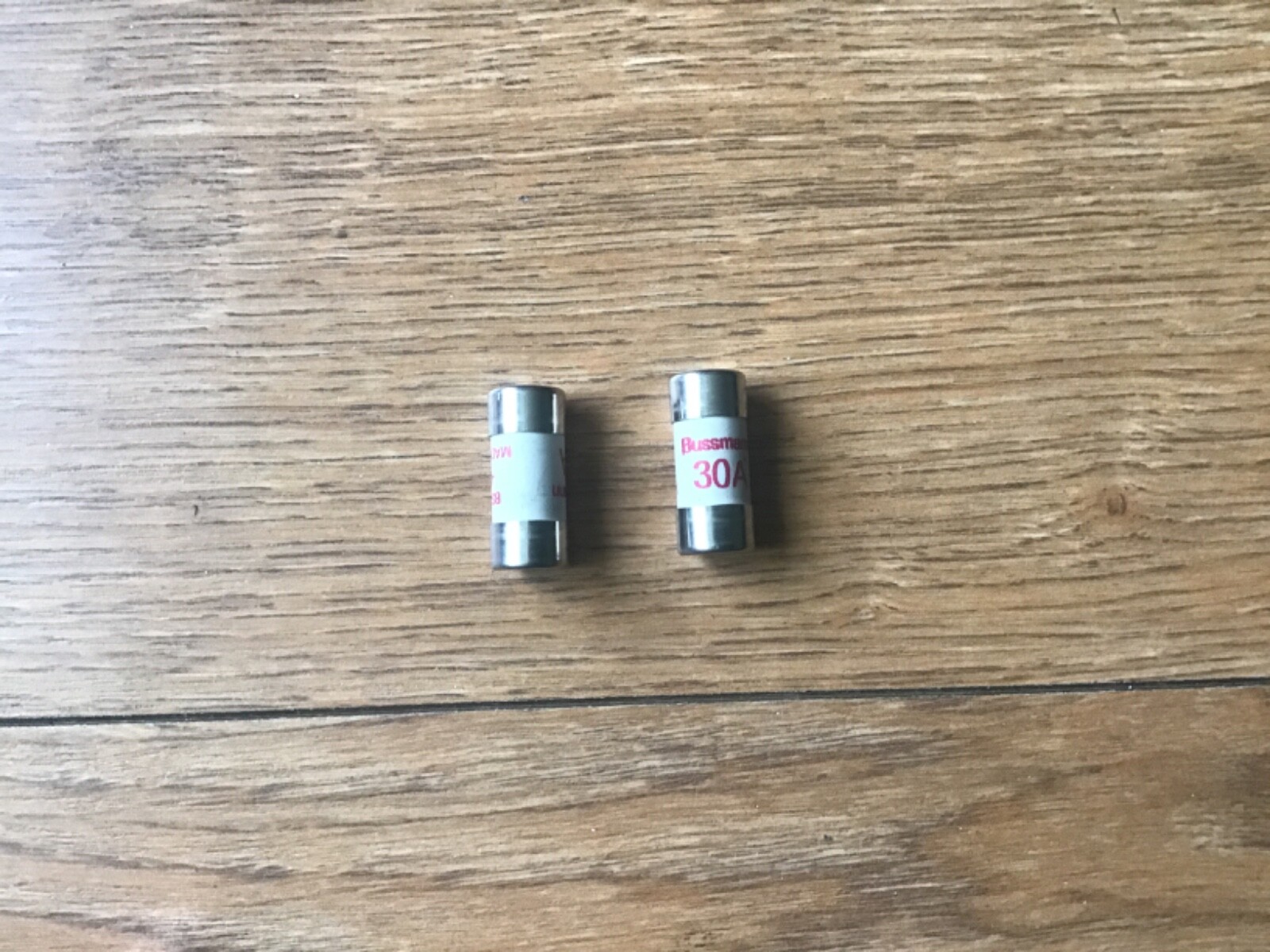 2 x 30A consumer unit fuse box fuses 30 amp BS1361 UK made shower