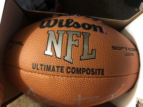 Green Bay Packers Aaron Rodgers AUTOGRAPHED & INSCRIBED SB MVP Football COA NFL0