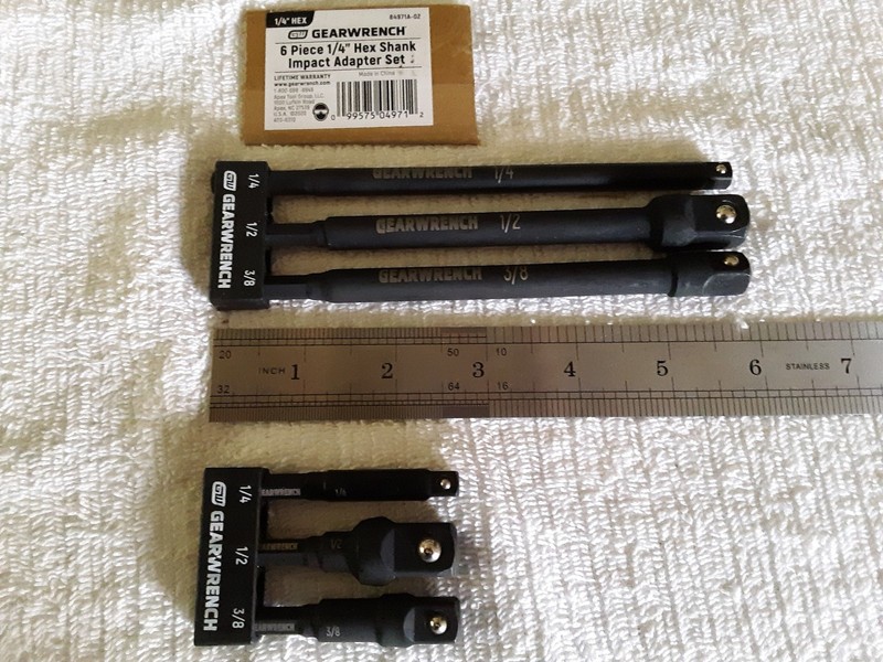 Gearwrench 6pc 1/4