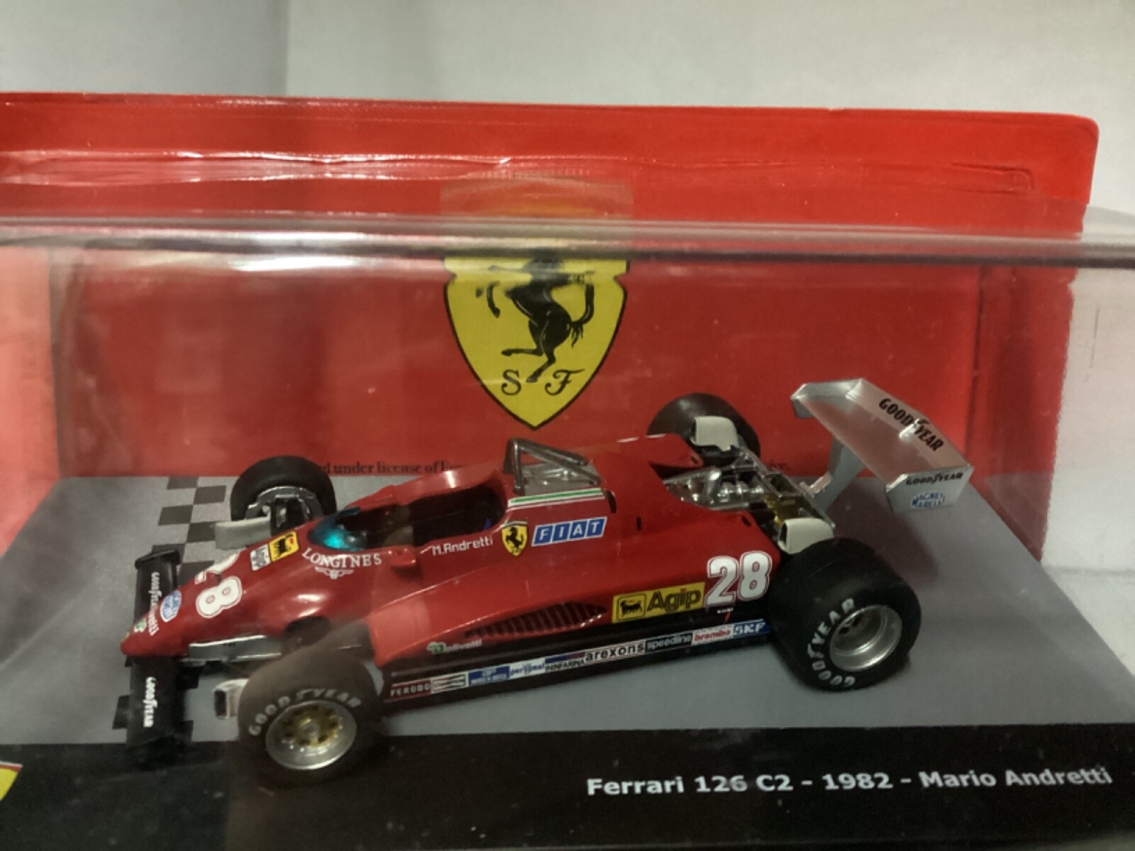 Ferrari D50 1956 J.M. Fangio ミニカー 1:24 EDICOLA Ferrari F1 D50 #1 1956 Juan Manuel Fangio With