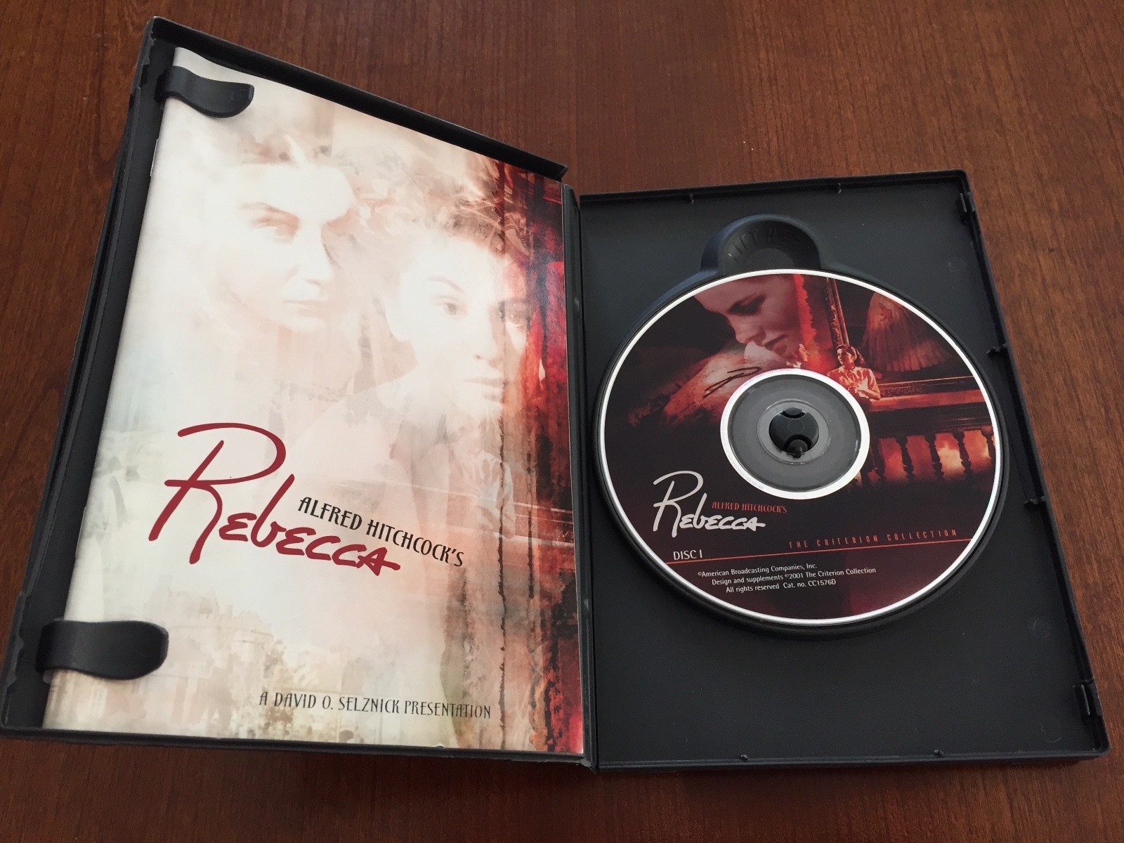 Rebecca, Criterion Collection, DVD, Hitchcock