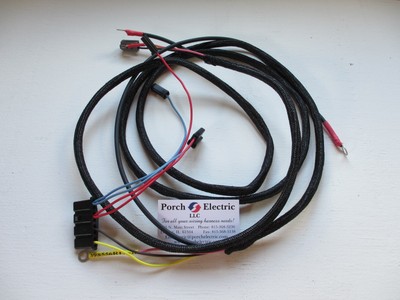 Farmall 706 Diesel Tractor Wiring Harnesses for Ser#37237 & Above (6 Included)