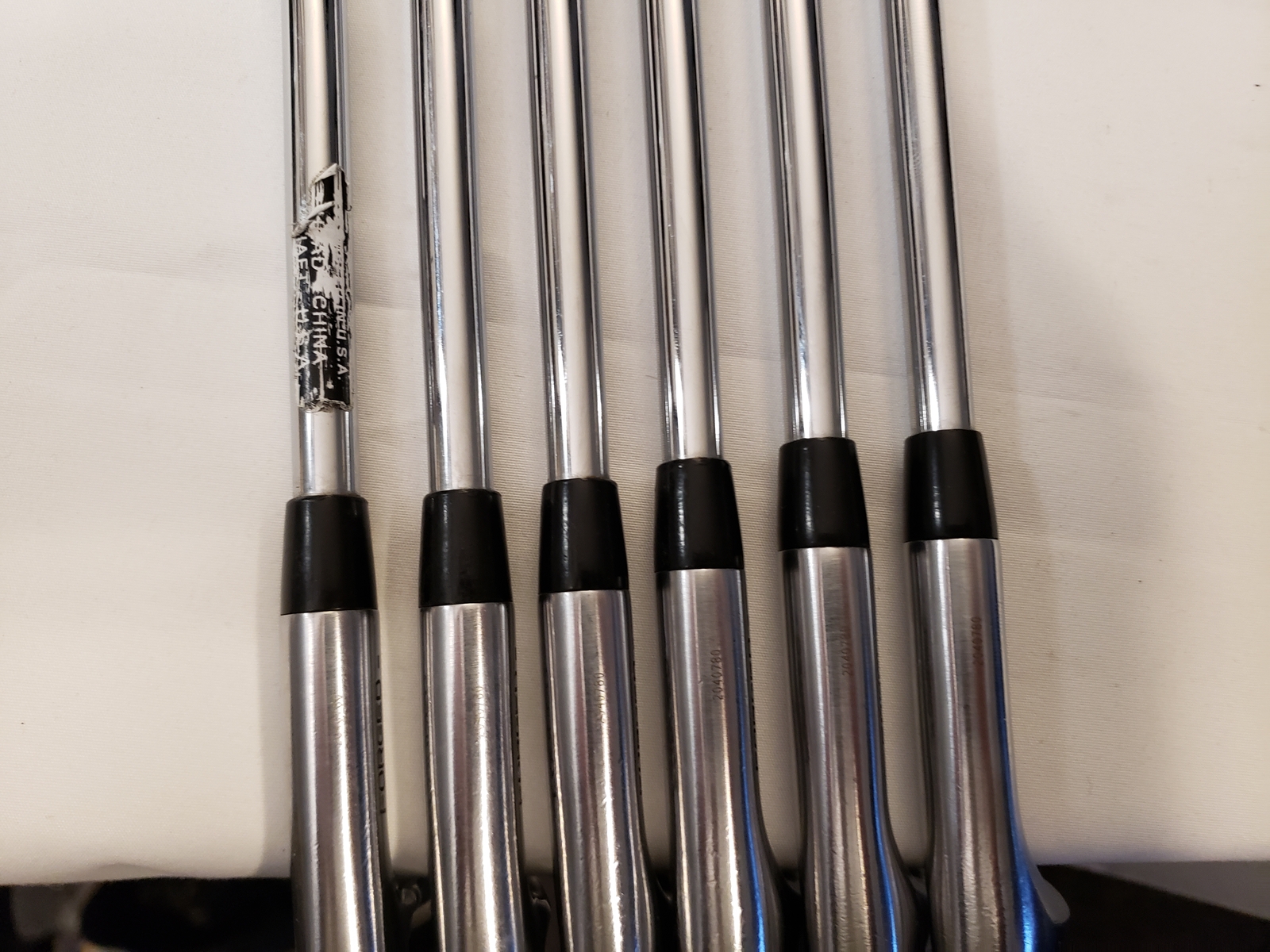 Used Titleist T100s 2021 Iron Set (6-PW, GW) 6 Irons - TT AMT White Stiff - RH