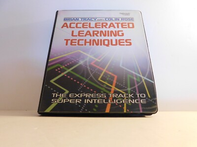 Brian Tracy Colin Rose: Accelerated Learning Techniques Workbook +7 Cassette NIP