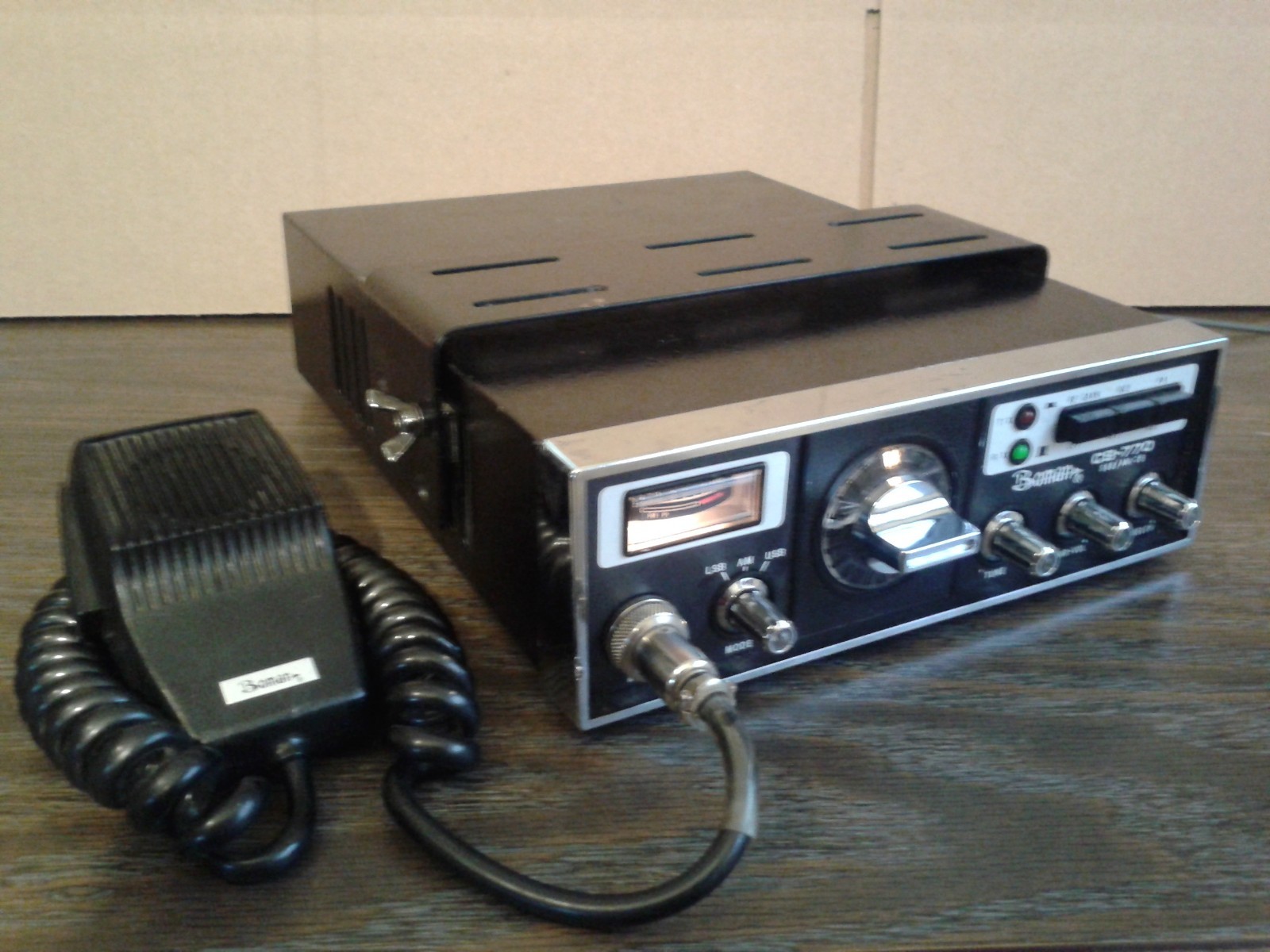 SSB AM BOMAN CB-770 23 CHANNEL CB RADIO WORKING