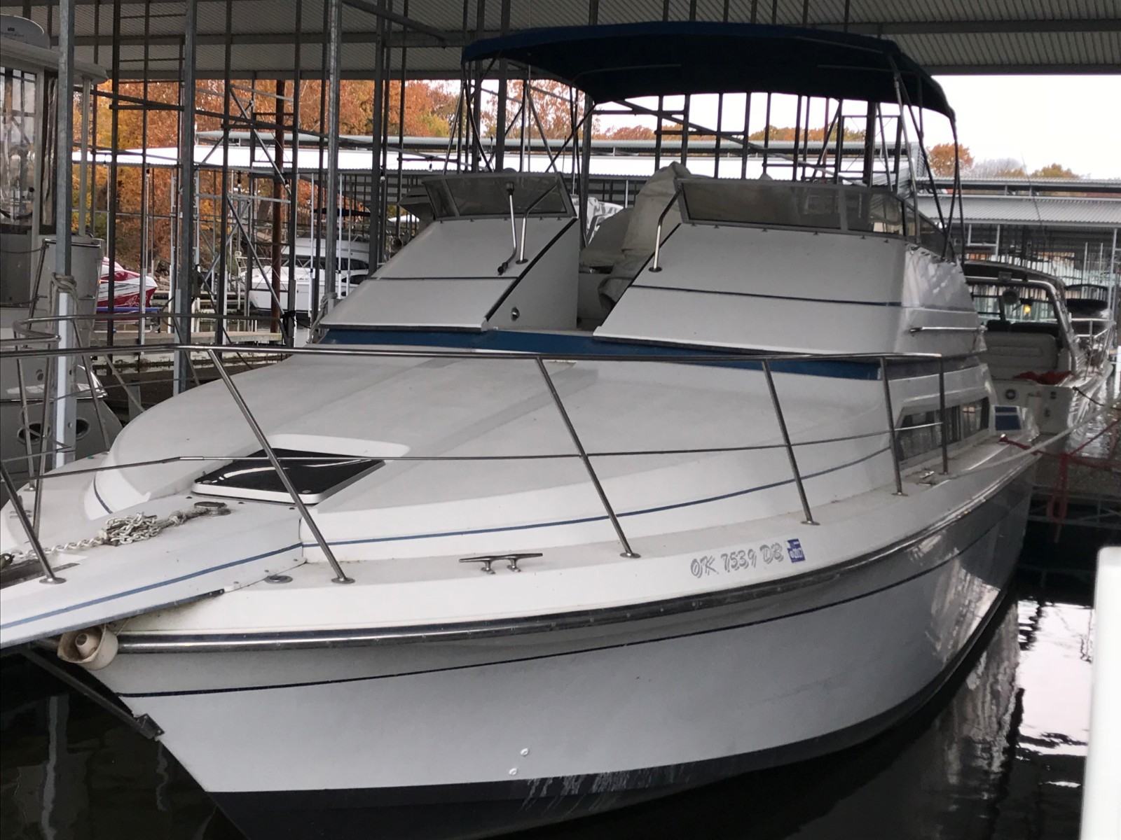 1989 Carver Santego 38' Cabin Cruiser - Oklahoma