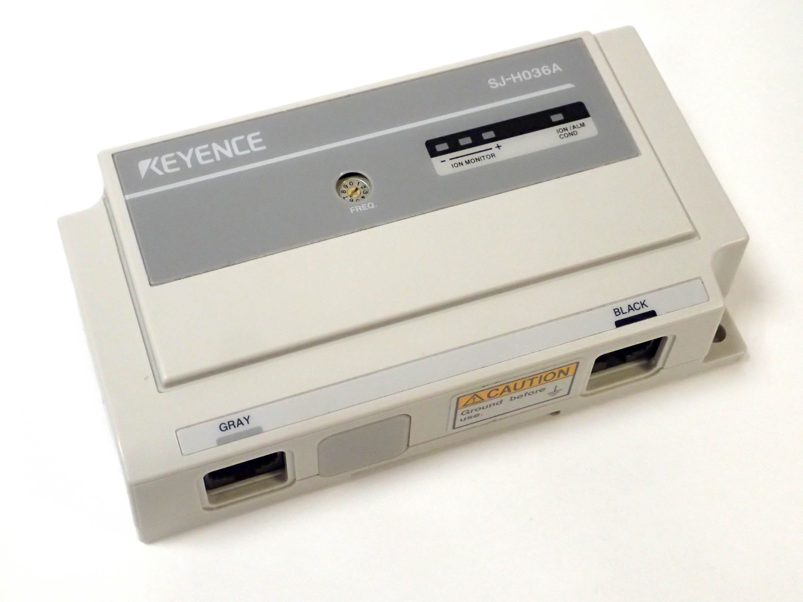 KEYENCE SJ-H036A STATIC ELIMINATOR CONTROLLER GOOD COSMETIC KEYENCE SJ-H036A STATIC ELIMINATOR CONTROLLER GOOD COSMETIC