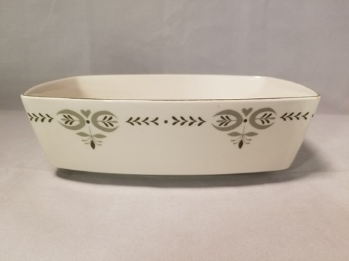 Vintage Heritage Franciscan Discovery Vegetable Dish Rectangle Shape