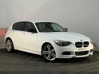 WHITE 2014 BMW 118D M SPORT AUTOMATIC 5 DOOR HATCHBACK £165 TAX 140 BHP 59 MPG